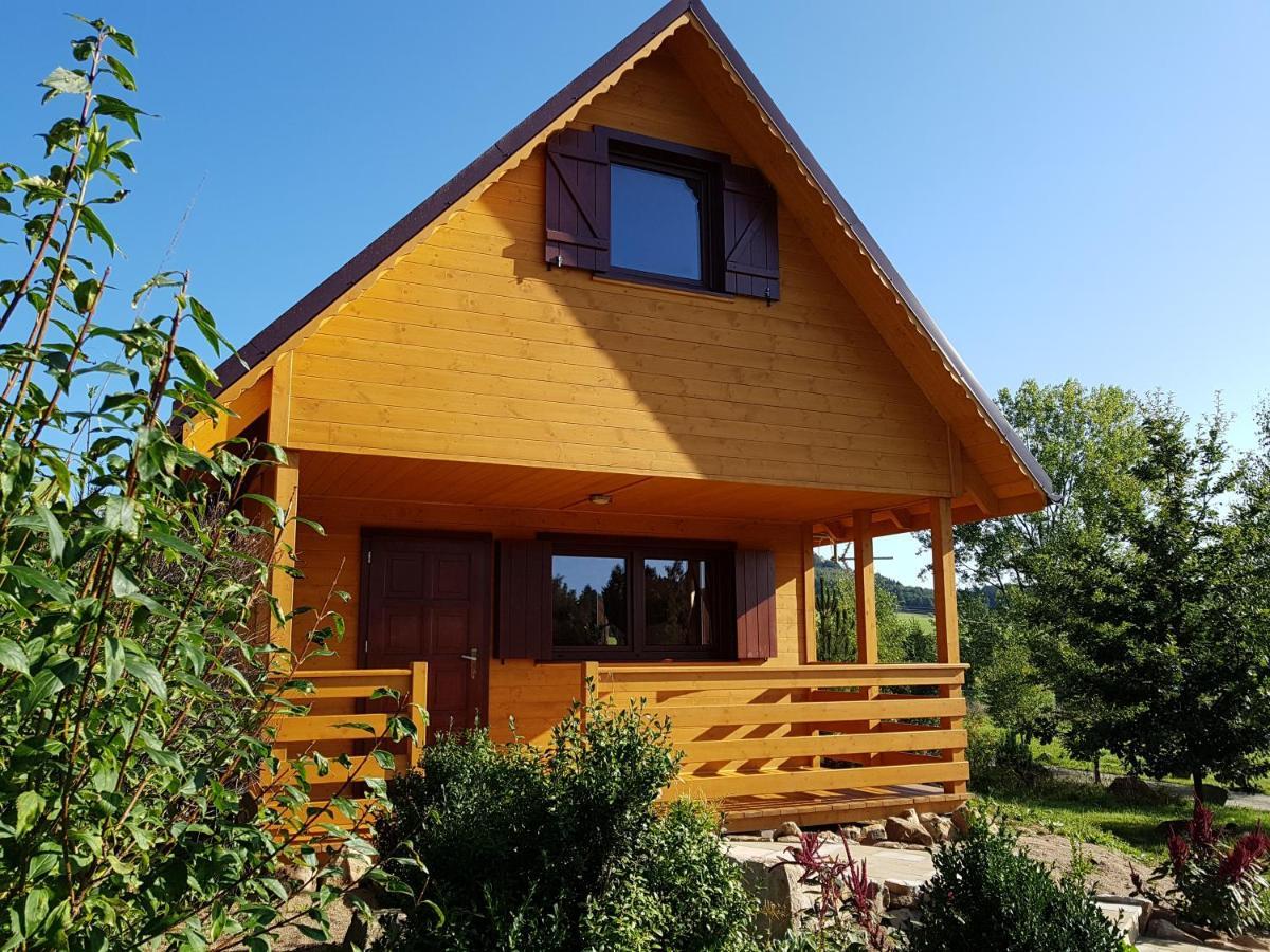 Domki Caloroczne Z Kominkiem - Skala I Glaz Szczytna Esterno foto