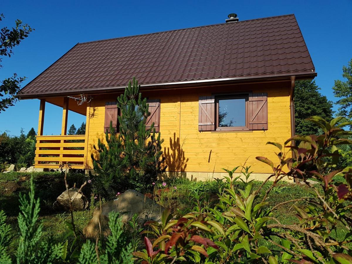 Domki Caloroczne Z Kominkiem - Skala I Glaz Szczytna Esterno foto
