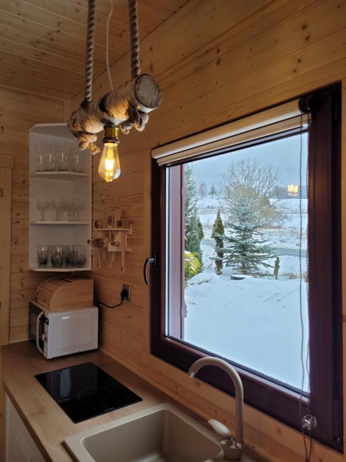 Domki Caloroczne Z Kominkiem - Skala I Glaz Szczytna Esterno foto