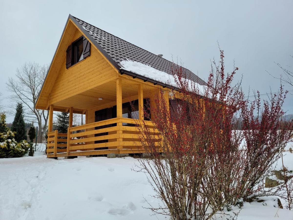 Domki Caloroczne Z Kominkiem - Skala I Glaz Szczytna Esterno foto